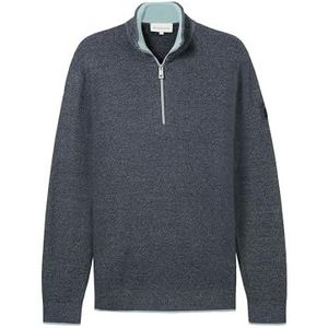 TOM TAILOR heren trui, 36089 - Navy Blue Multicolor, XXL