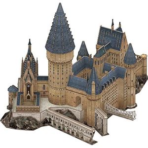 CubicFun | Harry Potter De grote zaal van het Zweinstein-kasteel | Bouwspel | 3D-puzzel | 187 stukjes | vanaf 8 jaar