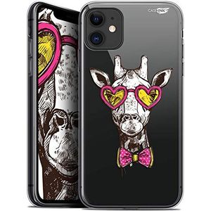 Beschermhoes voor Apple iPhone 11, hipster giraffe