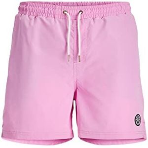 JACK & JONES JPSTMALTA JJSWIM Magic SI Zwemshorts, Cyclamen, S, cyclamen, S