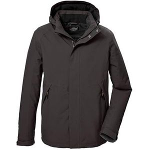 Killtec - KOW 4 MN JCKT - Functioneel Jack - Donkerbruin - Water- en Winddicht