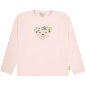 Steiff T-shirt voor meisjes, lange mouwen, Seashell PINK, Seashell Pink, 98 cm