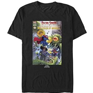 Marvel Doctor Strange in the Multiverse of Madness - Modern Comic Cover Unisex Crew neck T-Shirt Black S