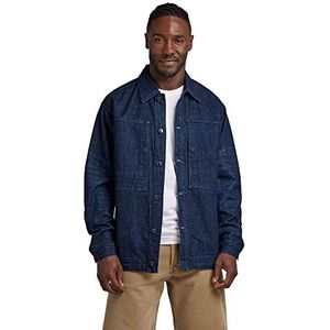 G-STAR RAW - Shanorak - Herenjas - Blauw - Unisex