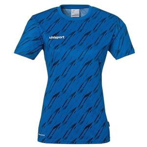 uhlsport Progressive 28 Jersey Korte Mouw Voetbalshirt Sport T-shirt voor Kinderen en Volwassenen - Damessnit - Ademend Sportshirt
