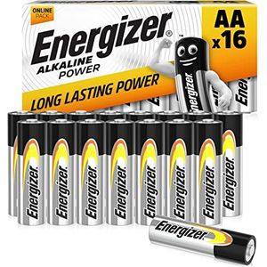 Energizer batterijen AA, alkaline Power, 16 stuks (Amazon Exclusive)