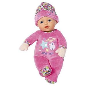 BABY born Sleepy 30 cm Doll - Small & Soft - Easy for Small Hands, Creative Play Promotes Empathy & Social Skills, For Newborns - Includes Night Cap