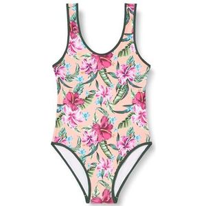 Haute pression Eendelig badpak voor meisjes, Meerkleurig, 14 Jaren
