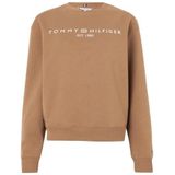 Tommy Hilfiger - Dames Sweatshirt - Kaki - Zonder Capuchon