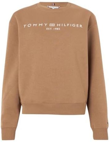 Tommy Hilfiger - Dames Sweatshirt - Kaki - Zonder Capuchon