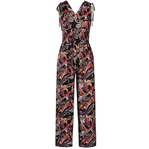 APART Fashion Jumpsuit voor dames, Paars-multicolor, 38