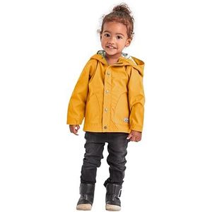 first instinct by killtec kinderen Softshell jack met capuchon/outdoorjack FIS 23 MNS SFTSHLL JCKT, burned yellow, 98, 37901-000