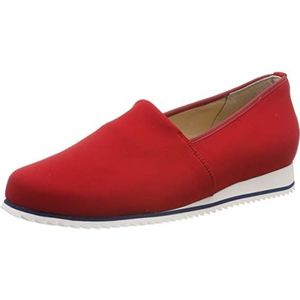 Hassia Piacenza damesslippers, breedte G-slippers, Rood Rosso 4100, 39 EU