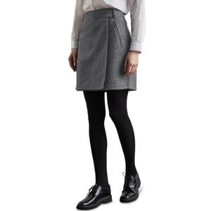 Rok in wol-look, Echo Grey Mel., 44W