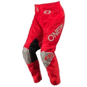 O'NEAL | Broek | Enduro Motocross | maximale bewegingsvrijheid, ademend en duurzaam ontwerp, ademende voering | Broek Matrix Ridewear | Volwassen | rood/grijs | Maat 38/54
