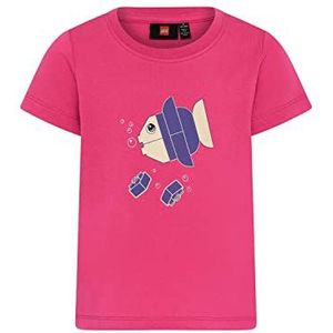 LEGO Duplo T-shirt met vissen LWTerri 200, 432 Lila Rose, 80 Unisex Volwassenen