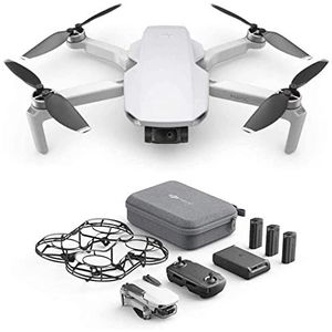 DJI Mavic Mini Combo, drone ultraléger et portable, 30 min. Temps de vol, transmission vidéo HD 4 km, cardan 3 axes, 12 MP, vidéo HD 2, 7 K