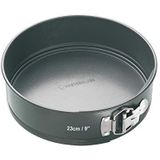 MasterClass Non-Stick Cake Tin voor Bakken, Spring Vorm Losse Base, Ronde 23cm (9""), Mouwen