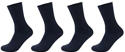 Camano Unisex Crew Online Work Socks 9p, Donkerblauw, 39 EU