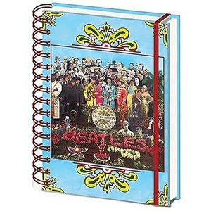 The Beatles SR72596 Spiral-Bound notitieboek, meerkleurig, 21 x 14,5 x 1,3 cm
