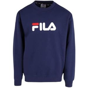 FILA Unisex Kids SORDAL Classic Logo Crew Sweatshirt, Medieval Blue, 146/152, medieval blue