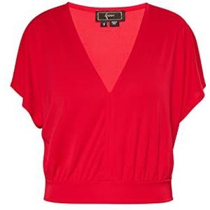 LEOMIA dames blouseshirt, rood, M