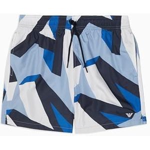 EMPORIO ARMANI Mid boxershorts voor heren, Big EA Ashley/ULTRAM, Big Ea Ashley/Ultram, XXL