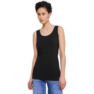 Street One Layri Top voor dames, zwart, 36