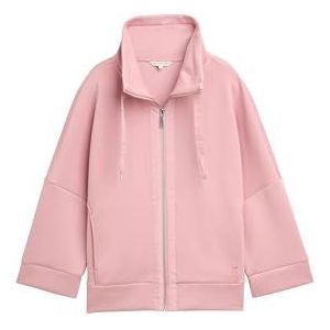 TOM TAILOR Sweatjack voor dames, 11055 - Morning Pink, XL