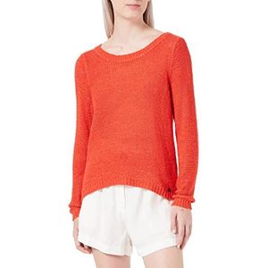 ONLY ONLGEENA XO L/S KNT NOOS pullover, Red Clay, S