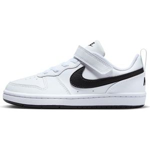 Nike Court Borough Low RECRAFT (PS), sneakers, wit/zwart, 27,5 EU, Wit Zwart, 27.5 EU
