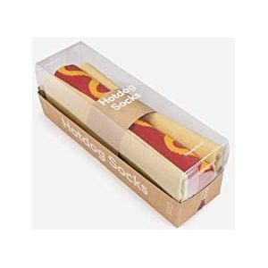 Doiy - Hotdog Sokken - Katoen - Bruin/Rood
