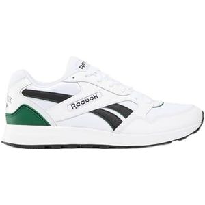 Reebok Unisex GL1000 Sneaker, FTWWHT/CBLACK/DRKGRN, 10 UK, Ftwwht Cblack Drkgrn, 44.5 EU