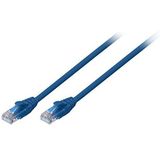 LINDY 5m CAT6 U/UTP Snagless Gigabit Netwerkkabel, Blauw