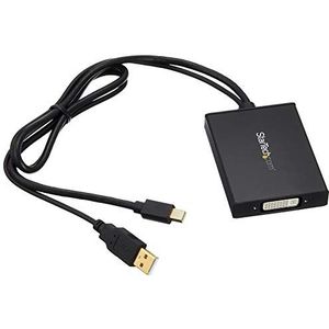 StarTech.com Mini Displayport naar dual-link DVI-adapter - USB aangedreven - Dual Link Connectiviteit - Zwart - DVI Active Display Converter