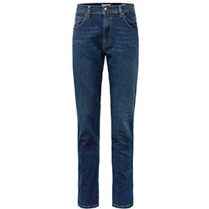 bugatti Heren Jeans Regular Fit Five-Pocket Katoen Stretch Denim, blauw (Stone Washed 343), 36W x 36L