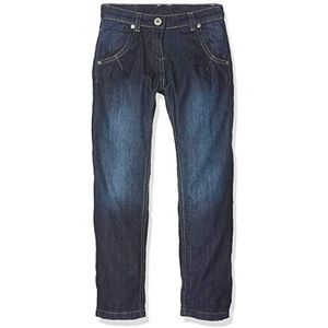 Steiff meisjes broek jeans, blauw (Dark Blue Denim | blue 0012), 92 cm