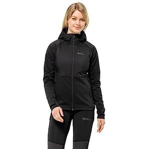 Jack Wolfskin Alpgrat PRO Ins FZ W Fleecejas, Zwart, XXL Dames, Zwart, XXL