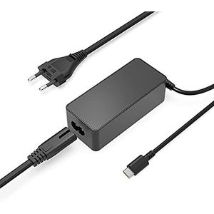 PROPART Universele voeding 65 W type C 2 meter voor alle pc's, notebooks, Chromebook, Macbook - Quick Charge USB-C Power Delivery 3.0