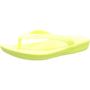 Fitflop Iqushion flip-flops voor kinderen, uniseks, Geel (Electric Yellow), 18 EU