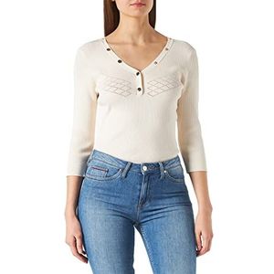 Morgan Damestrui, slimfit JAUGE ¾ mouwen