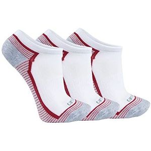 Carhartt Dames Force Midweight Sok 3 Pack, Wit, Medium