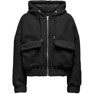 Tussenjas - Effen - Licht Gevoerd - Met Capuchon - Losse Pasvorm