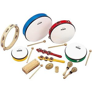 Nino Percussie NINOSET012 Percussie Assortiment twaalfdelig