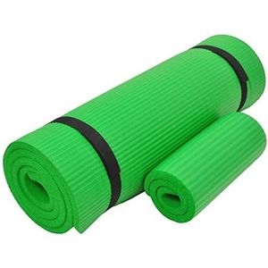 Dagelijkse Essentials 1/2-Inch Extra Dikke Hoge Dichtheid Anti-Tear Oefening Yoga Mat met Knie Pad en Draagband