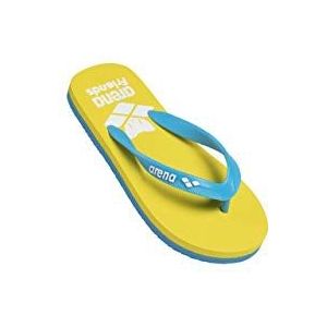 ARENA - Flip Flop Jr, teenslippers, uniseks, voor kinderen en jongeren, Geel, 27 EU