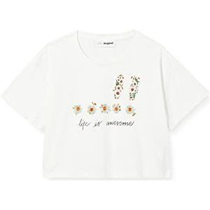 Desigual Sweatshirt Swanson voor meisjes, wit, 3-4 jaar
