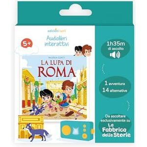 Lunii Box met luisterboek Lupa van Rome horen voor kinderen vanaf 5 jaar in de fabriek van verhalen, ALBRI14057