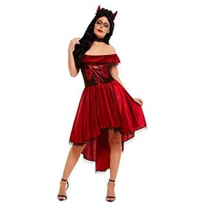 Day Of The Dead Devil Costume, Red (L)