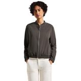 Street One - Dames Blouson - Bruin - Katoenmix met Stretch